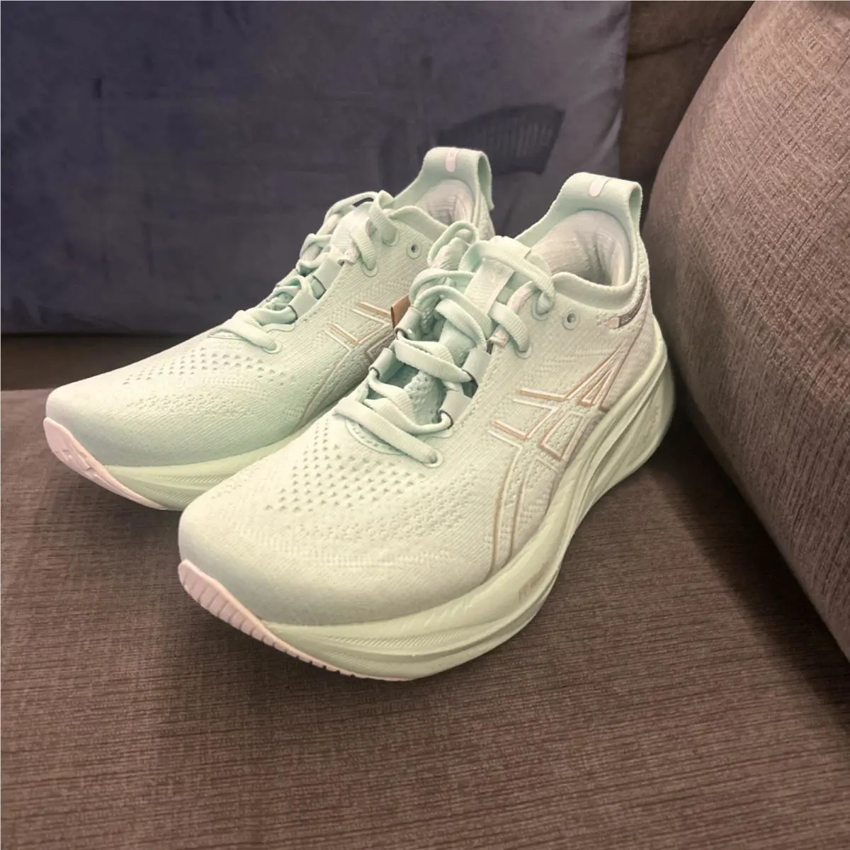 Asics shoes - ASICS GEL-Nimbus 26 - 1012B601-300 - Green (UPC: 0197298169998) 10