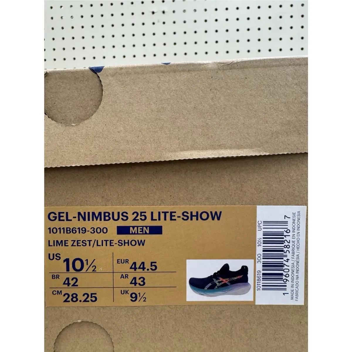 Asics shoes - ASICS GEL-Nimbus - 1011B619-300 - Colorway (UPC: 0196074582167) 9