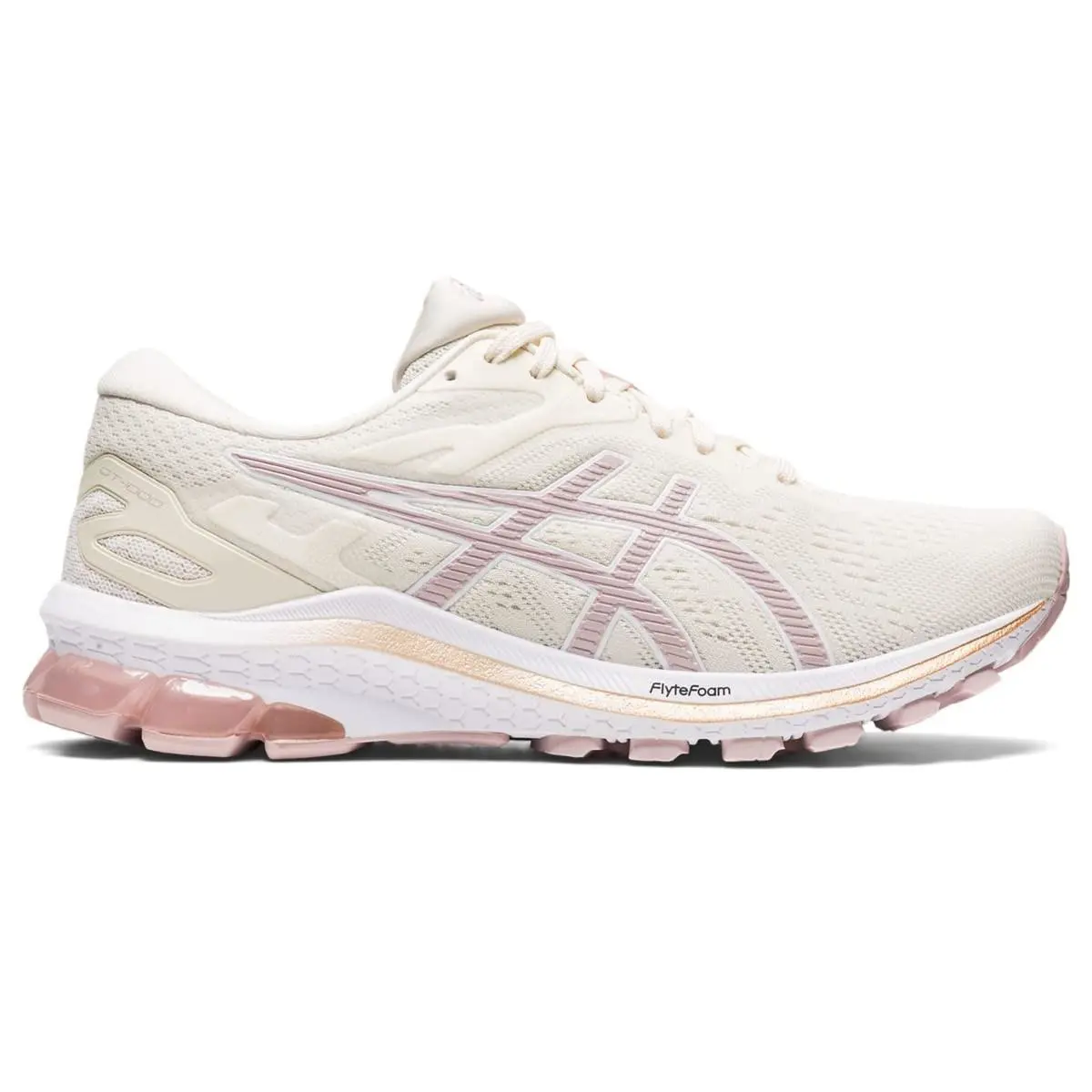 Asics shoes - ASICS GT-1000 10 - 1012B268-100 - Cream/ Watershed Rose 1