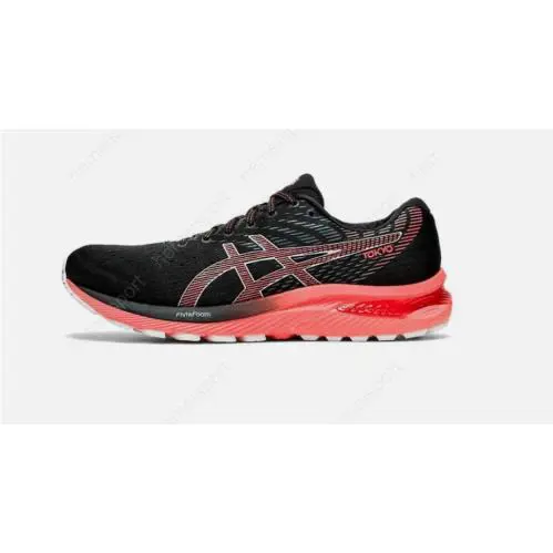 13 Asics Gel Cumulus 22 Tokyo 1011B078-001 Running Shoes Sunrise Red SZ 13