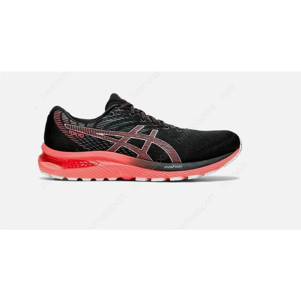 Asics shoes - Sunrise Red/Black 1