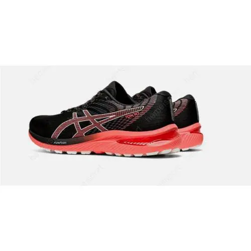Asics shoes - Sunrise Red/Black 2