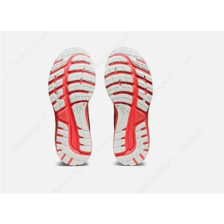 Asics shoes - Sunrise Red/Black 4