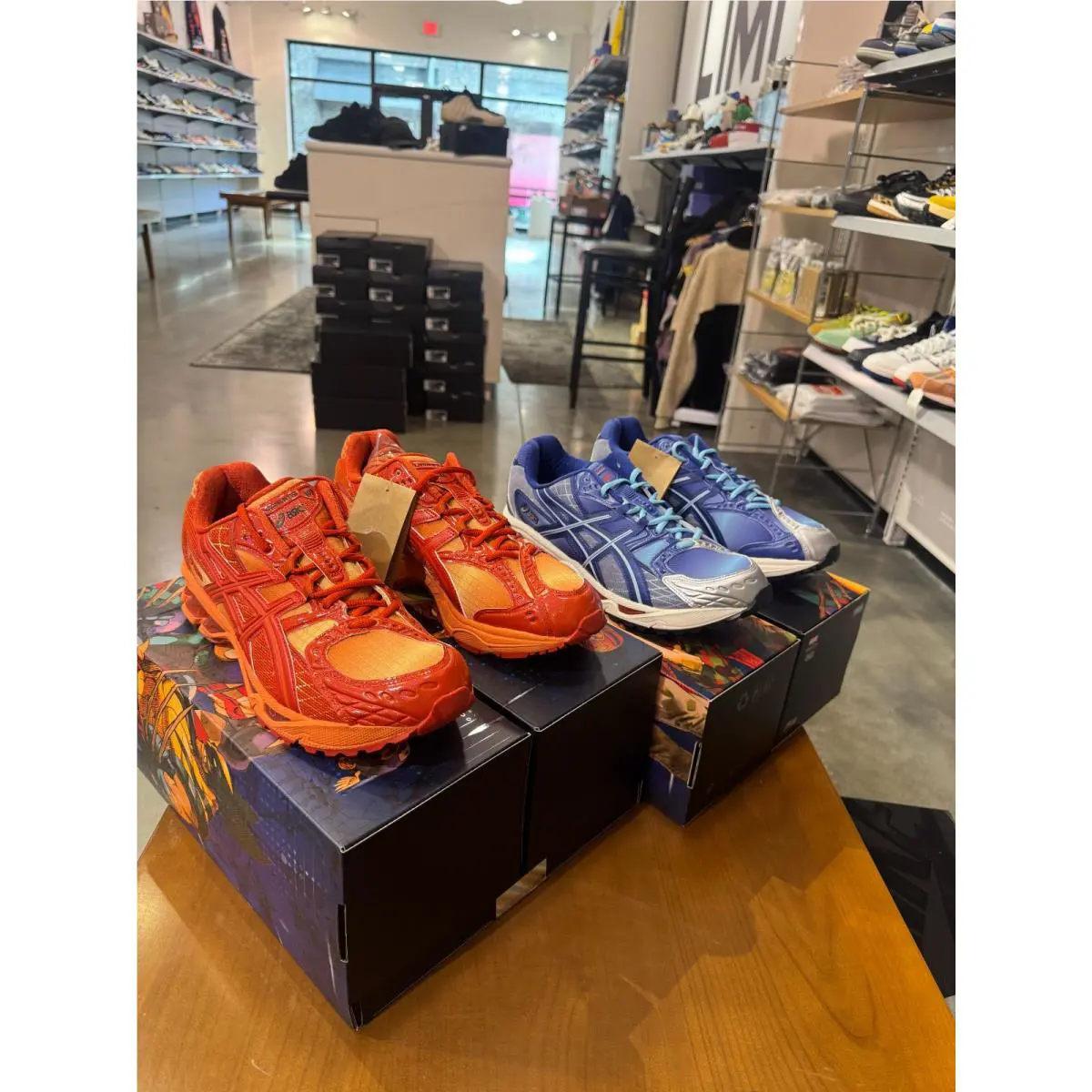 Kith Asics Gel Nimbus 11.1 Iron Man Vs Mega Man Double Box Size 11.5 Ships Fast