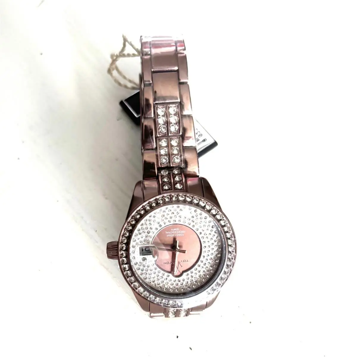 Toywatch ME21PW Ladies Ice Grey / Pewter Dial Quartz Fashion Chronograph Watch