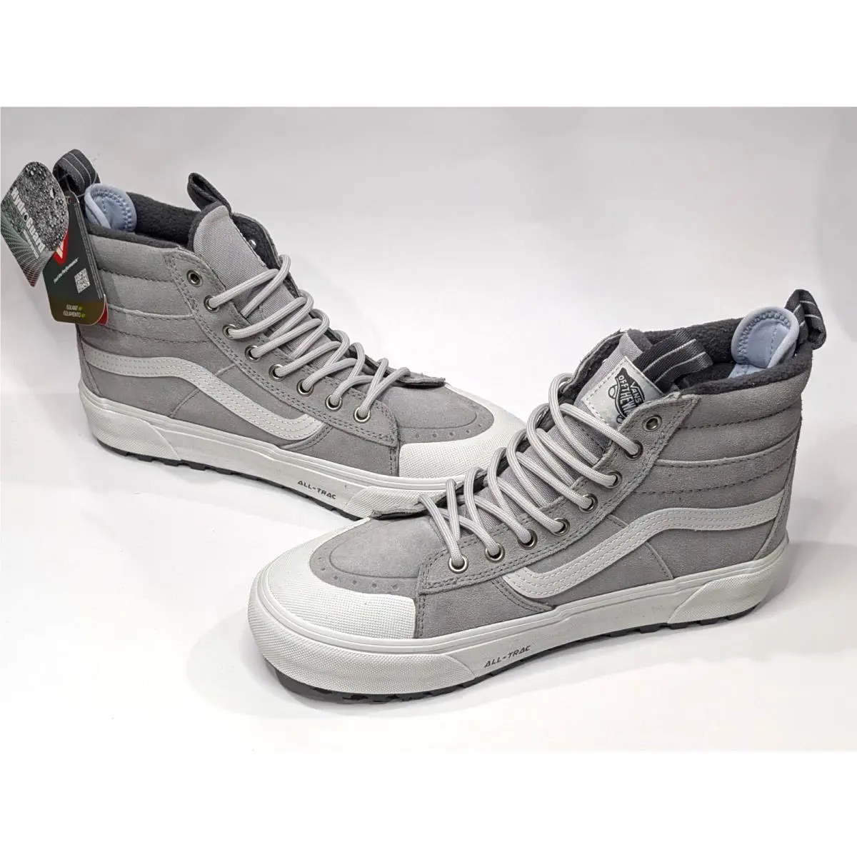 Vans shoes - VANS Mte SK8-Hi Waterproof - Mte Waterproof - VN000CVTBGF - Gray 9