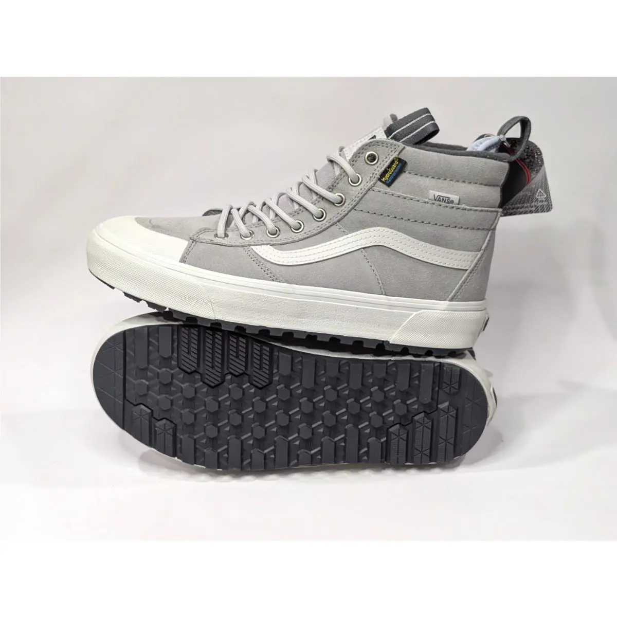 Vans shoes - VANS Mte SK8-Hi Waterproof - Mte Waterproof - VN000CVTBGF - Gray 11