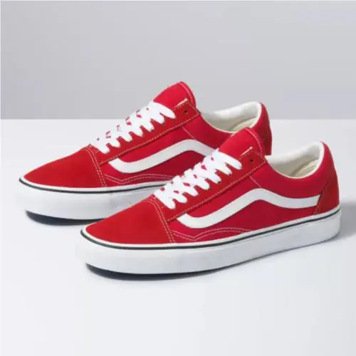 Vans shoes - Old Skool - Old Skool - Athletic - Red 4