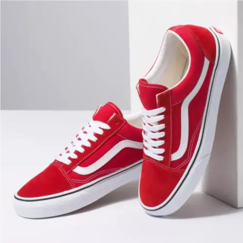 Vans shoes - Old Skool - Old Skool - Athletic - Red 5
