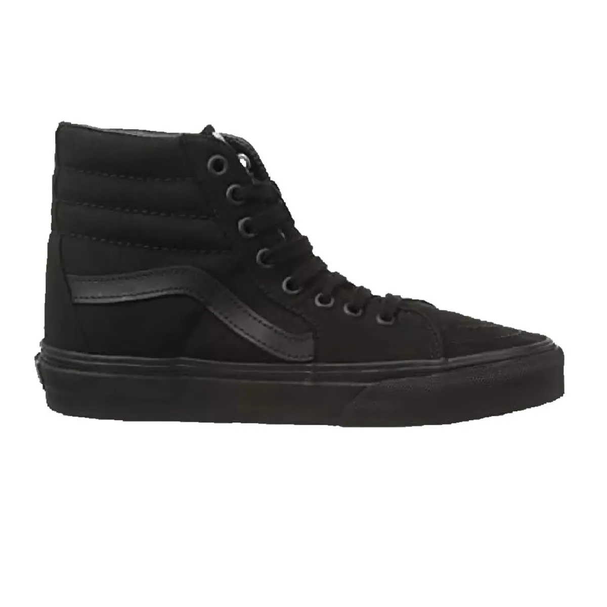 Vans SK8 HI Men/women`s Black/black Canvas High Top Skateboard Shoes