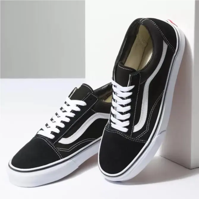 Vans shoes - Old Skool - Old Skool - Athletic - Black/White 7