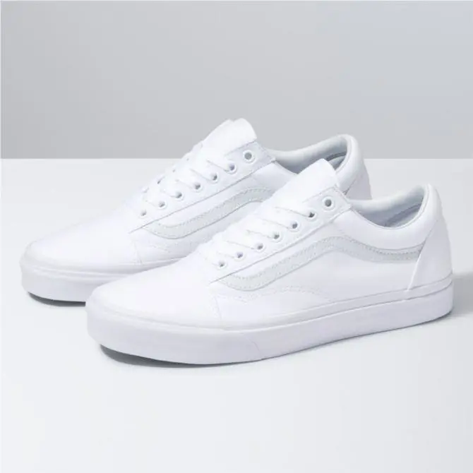 Vans shoes - Vans Classic Old Skool - Classic Old Skool - Athletic - True White 4
