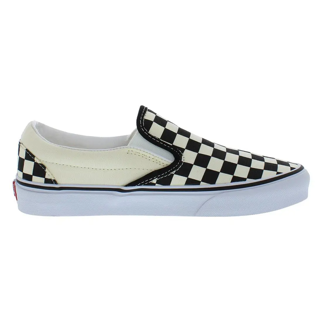 Vans shoes - Black/White Checkerboard/White, Main: White 1