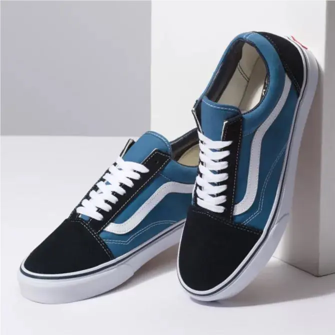 Vans shoes - Vans Classic Old Skool - Classic Old Skool - Athletic - Navy 3