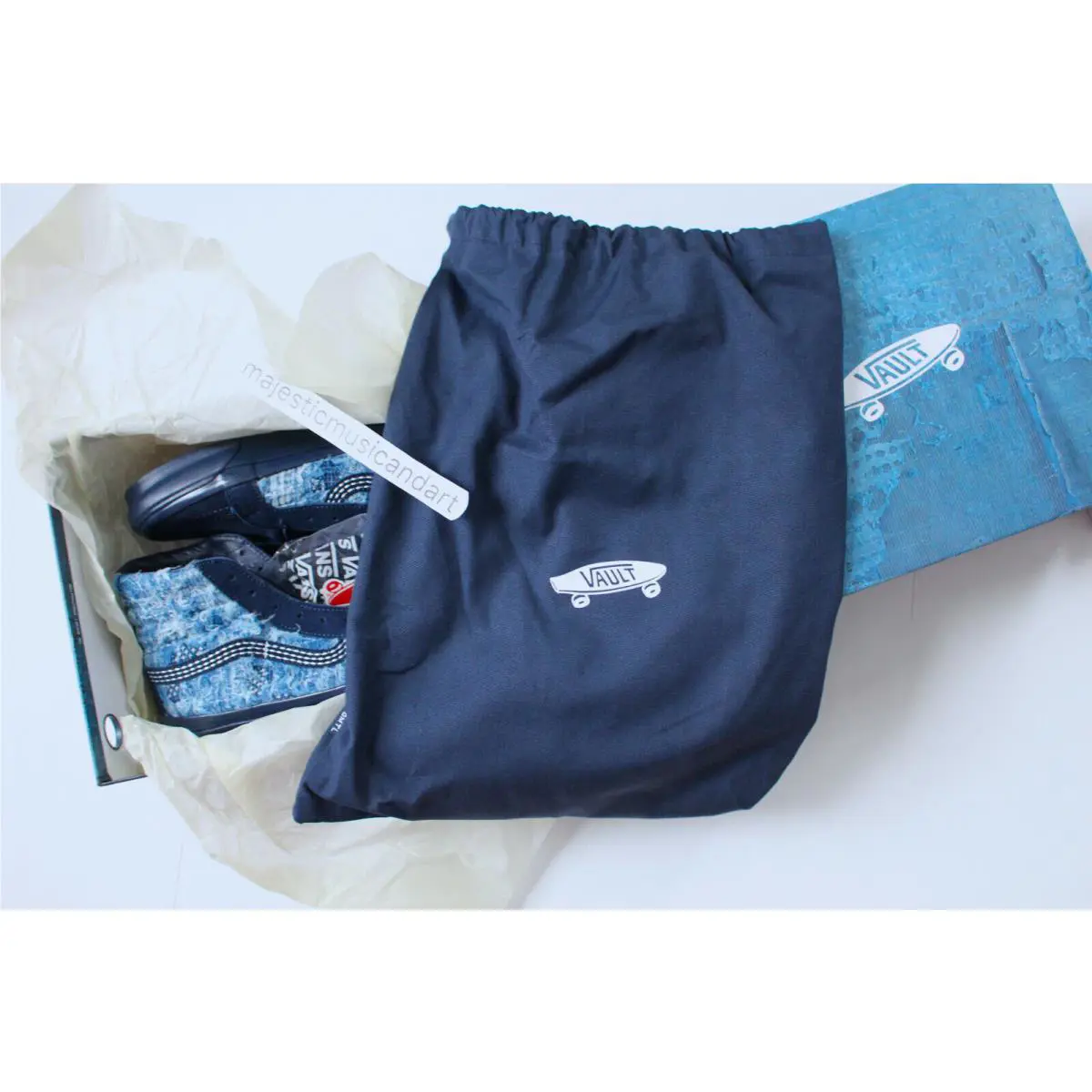 Vans shoes - Vans Sk8 Hi - Blue 1