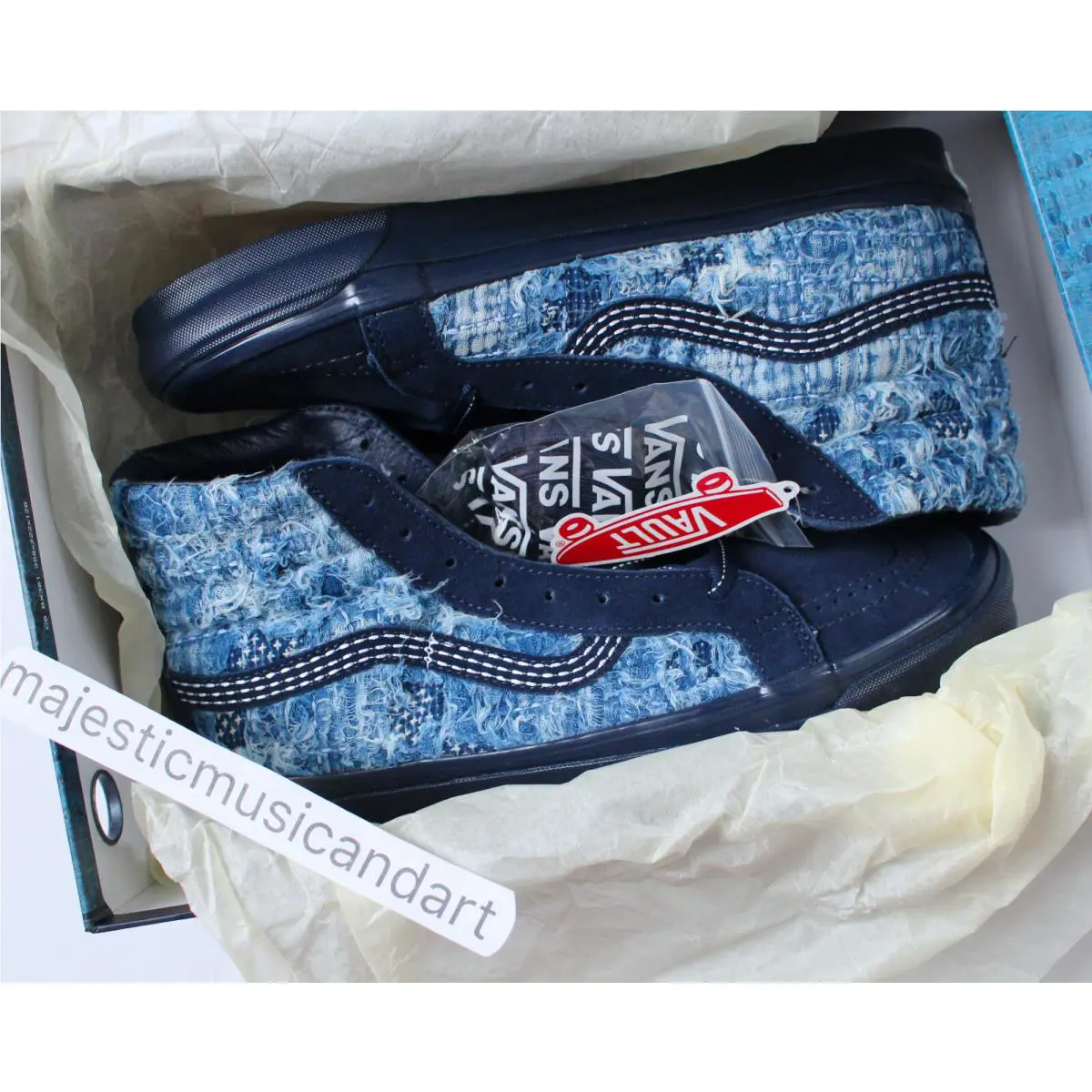 Vans shoes - Vans Sk8 Hi - Blue 0