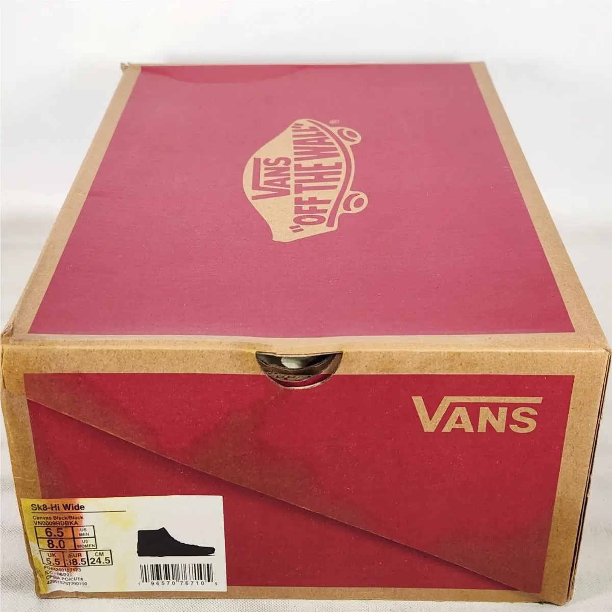 Vans shoes - VANS Sk8-Hi - Black 6