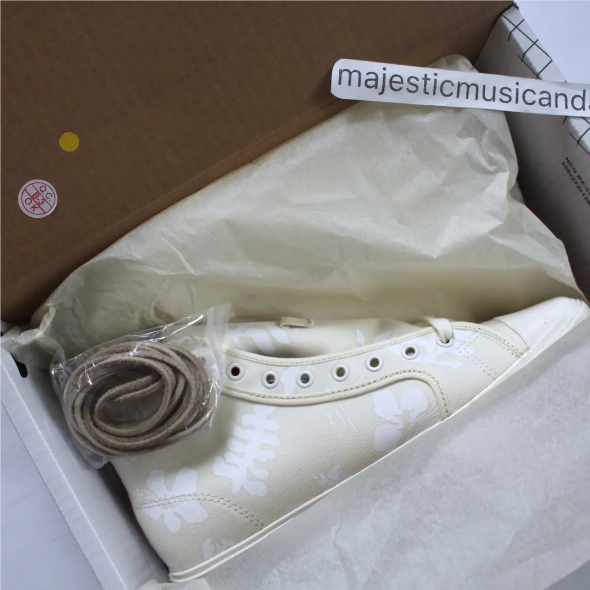 Vans shoes - OG Style 24 LX Hibiscus White - White 4