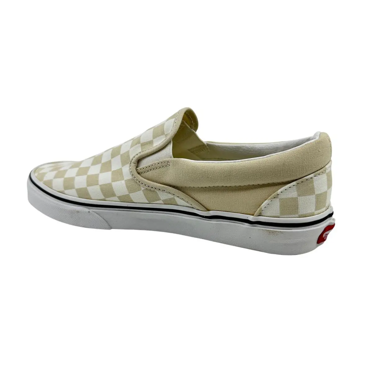 Vans shoes - VANS Classic Slip-On - Classic - VN000XG88MA - Beige, Manufacturer: (Checkerboard) Turtle Dove White (UPC: 192828916967) 1