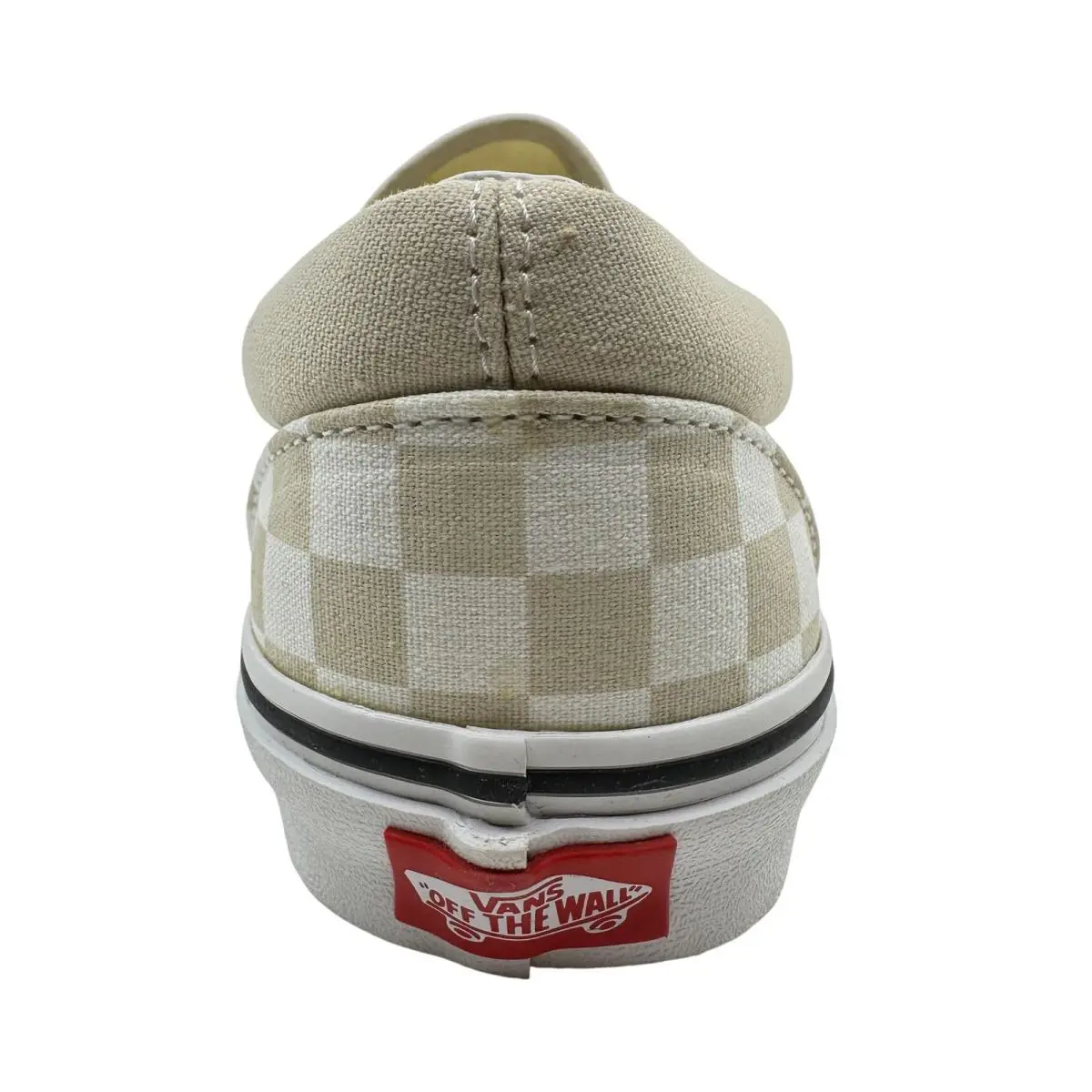 Vans shoes - VANS Classic Slip-On - Classic - VN000XG88MA - Beige, Manufacturer: (Checkerboard) Turtle Dove White (UPC: 192828916967) 3