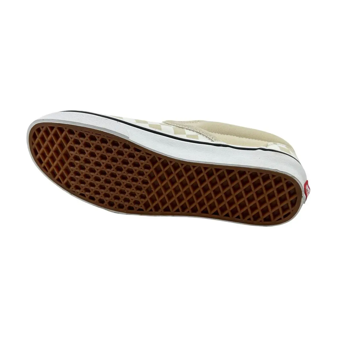 Vans shoes - VANS Classic Slip-On - Classic - VN000XG88MA - Beige, Manufacturer: (Checkerboard) Turtle Dove White (UPC: 192828916967) 4