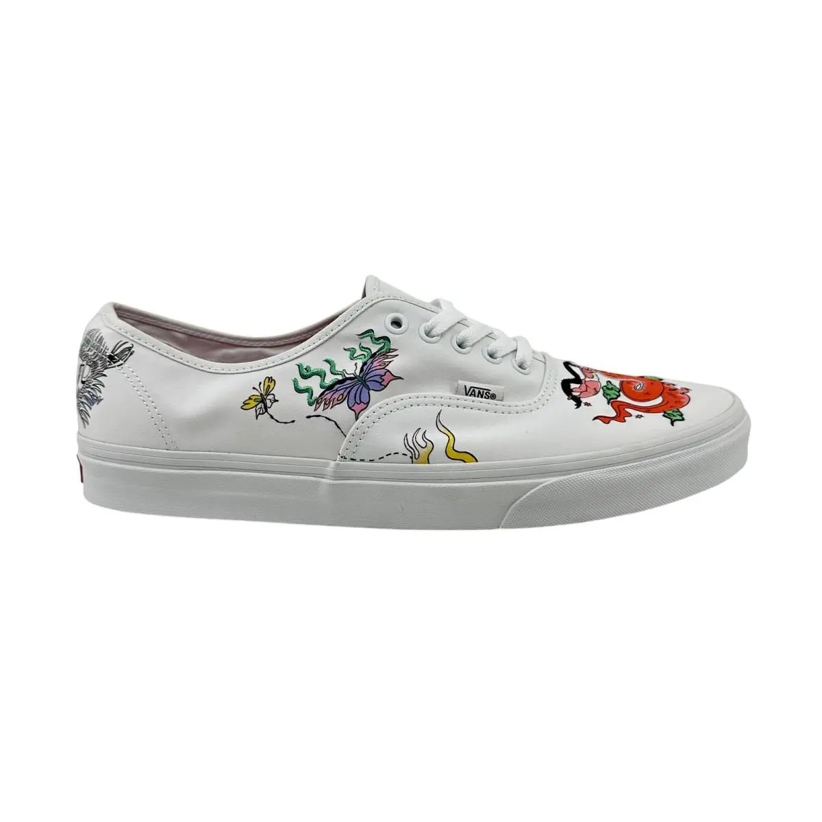 Vans Authentic Otw Gallery Ashley Luka Mens Size 13 Athletic Sneaker - White, Manufacturer: (OTW Gallery) Ashley Luka