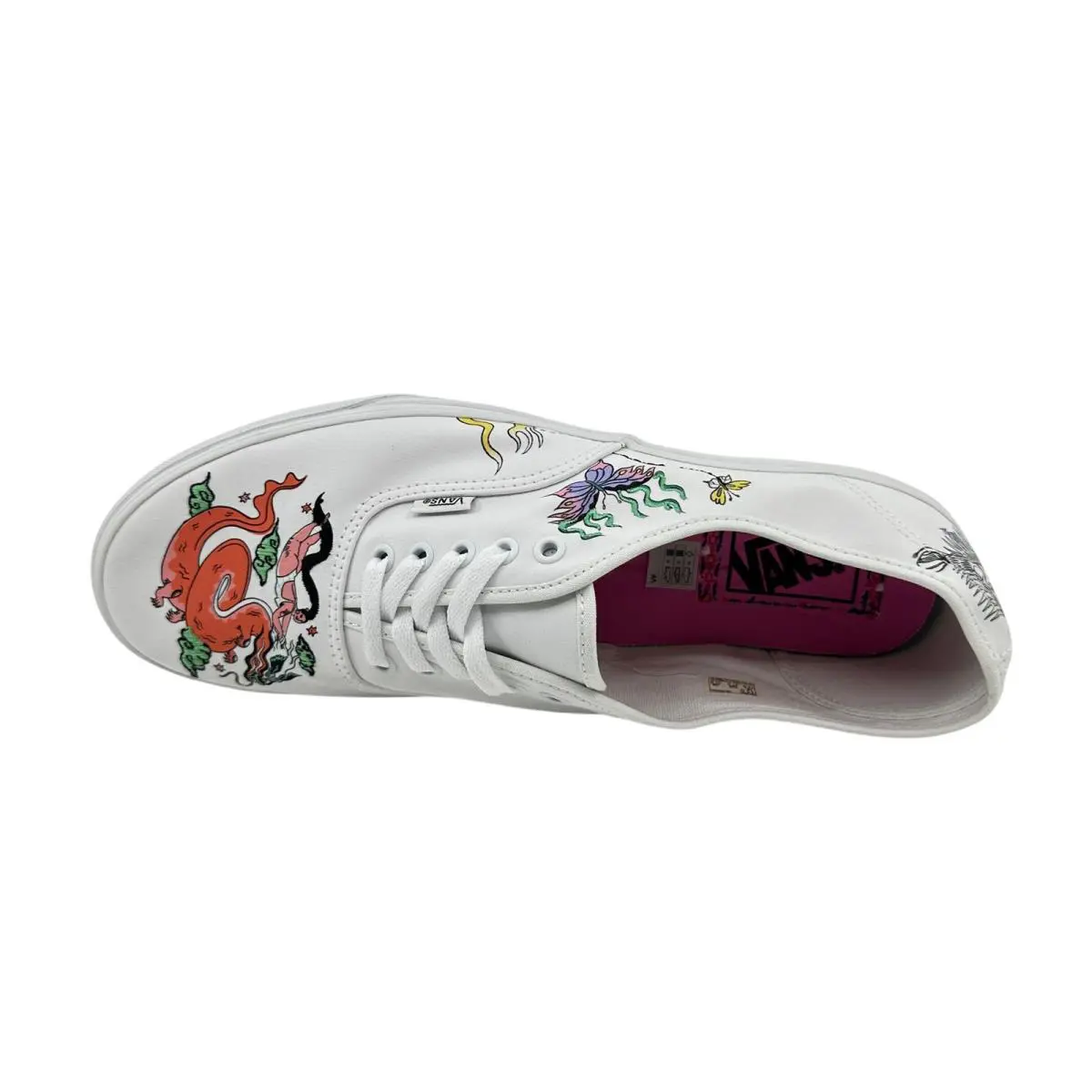 Vans shoes - VANS Authentic - Authentic - VN0A5KRDAT3 - White, Manufacturer: (OTW Gallery) Ashley Luka (UPC: 196012261703) 2
