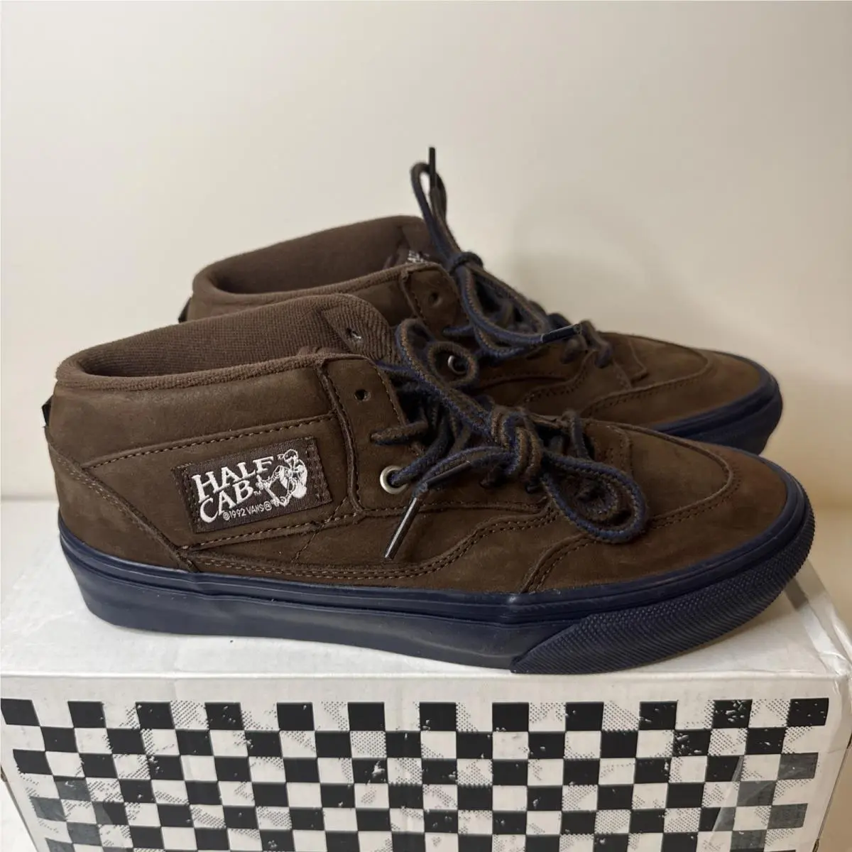 Vans shoes - VANS Half Cab - Half Cab - VN0A5KYABF1 - Brown (UPC: 0196573503694) 1