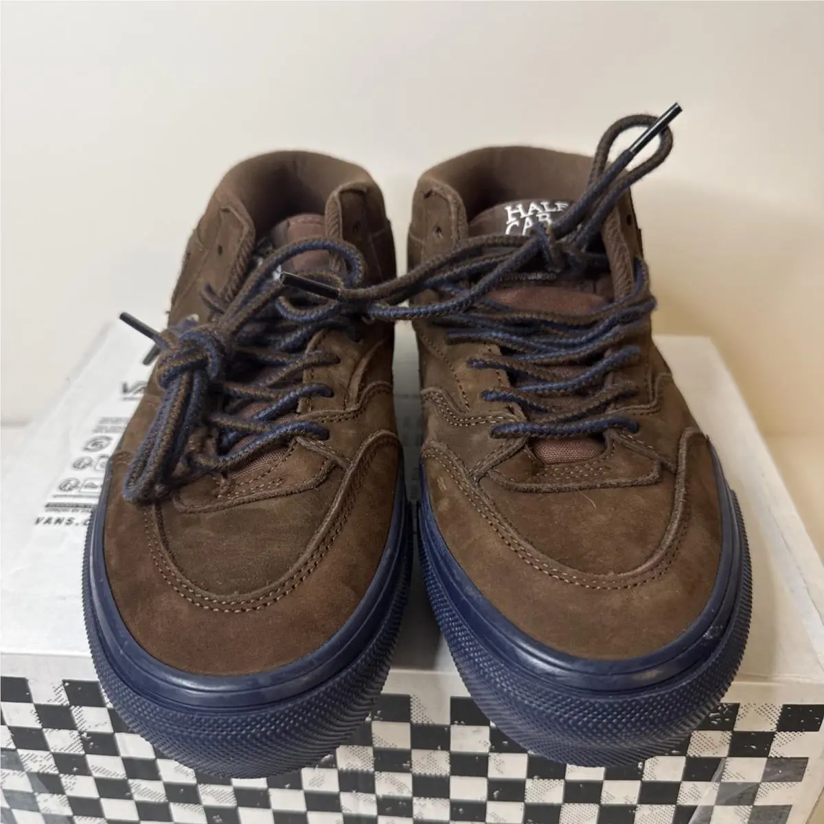 Vans shoes - VANS Half Cab - Half Cab - VN0A5KYABF1 - Brown (UPC: 0196573503694) 2