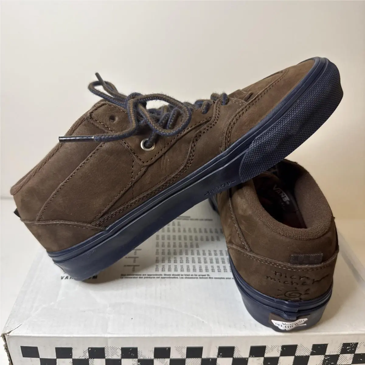 Vans shoes - VANS Half Cab - Half Cab - VN0A5KYABF1 - Brown (UPC: 0196573503694) 7