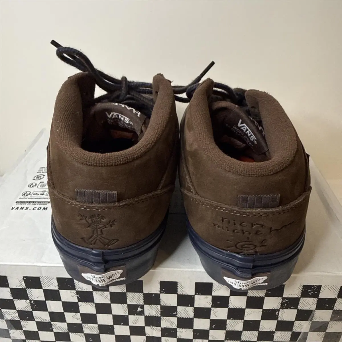 Vans shoes - VANS Half Cab - Half Cab - VN0A5KYABF1 - Brown (UPC: 0196573503694) 4