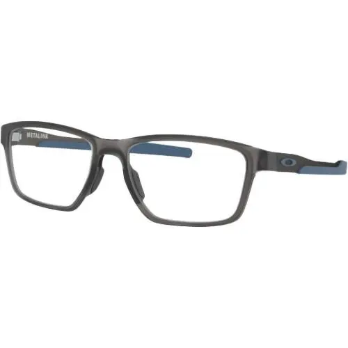 Oakley Mens Metalink Frames - Satin Grey Smoke / Photo Pink Mirror Grey