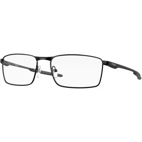 Oakley Frame 0Ox3227 Fuller Rectangle Frames - Satin Black / Clear - Satin Black/Demo Lens, lens__map: Clear