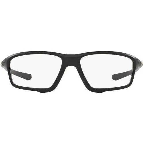 Oakley Crosslink Zero Frames - Satin Black Reflect - Satin Black/Demo Lens, lens__map: Clear