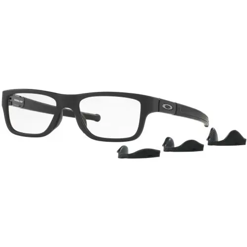 Oakley Marshal Frames - Satin Black Black - Satin Black/Demo Lens, lens__map: Clear