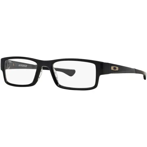 Oakley Airdrop Frames - Black Ink - Black Ink/Demo Lens, lens__map: Clear