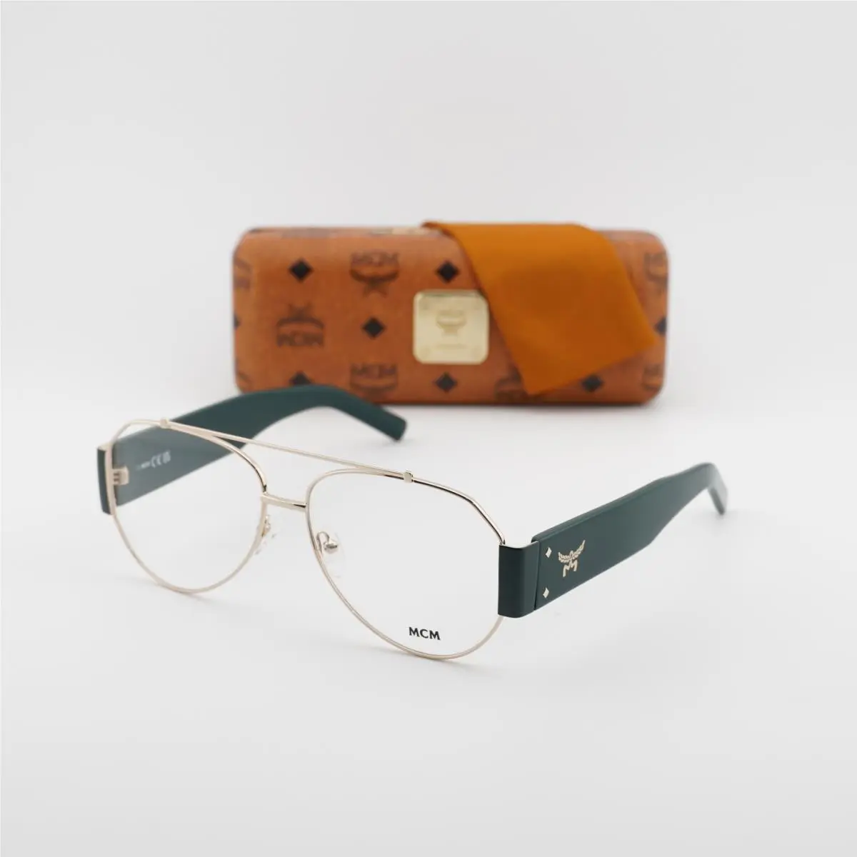 Mcm MW5001 32A Gold/smoke 58mm Eyeglasses