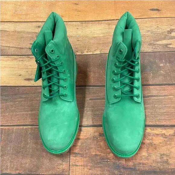 Timberland shoes - Medium Green Nubuck 3