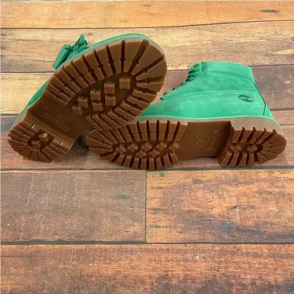 Timberland shoes - Medium Green Nubuck 5