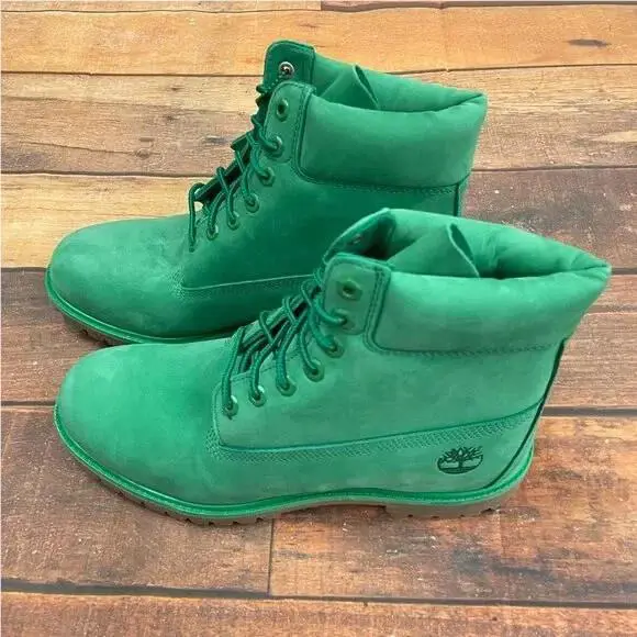 Timberland shoes - Medium Green Nubuck 13