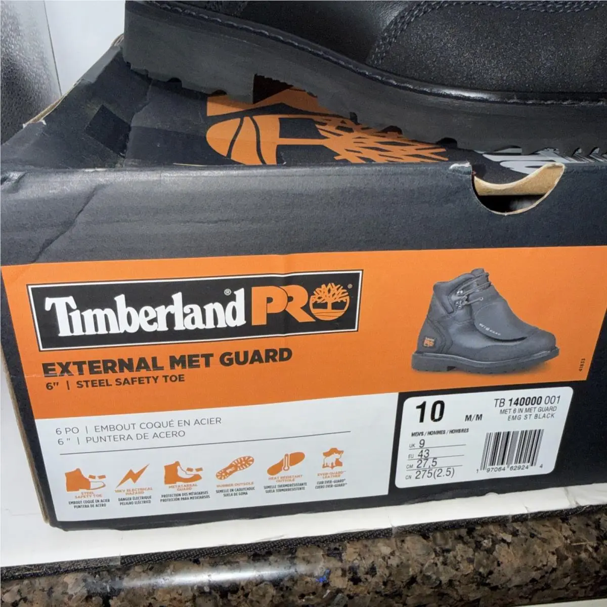 Timberland shoes - External Met Guard - External Met Guard - TB0A1WSB214 - Black 1