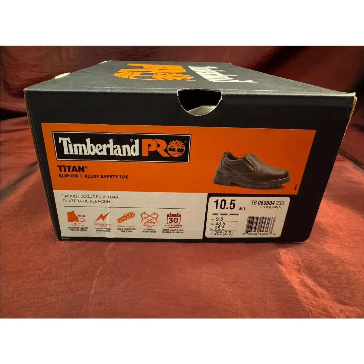 Timberland shoes - Timberland PRO TiTAN - PRO TiTAN - Brown (UPC: 883239453133) 0
