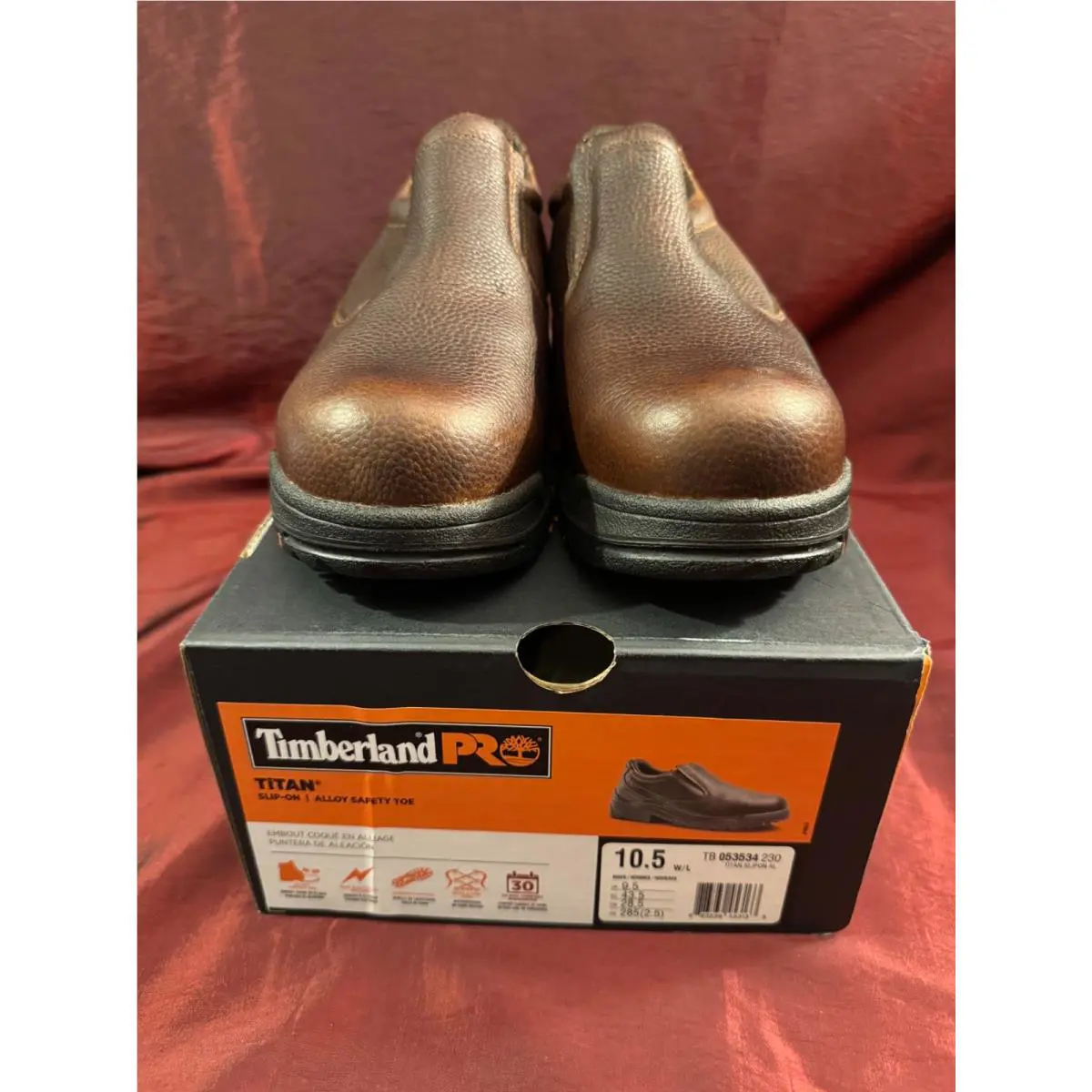 Timberland shoes - Timberland PRO TiTAN - PRO TiTAN - Brown (UPC: 883239453133) 1