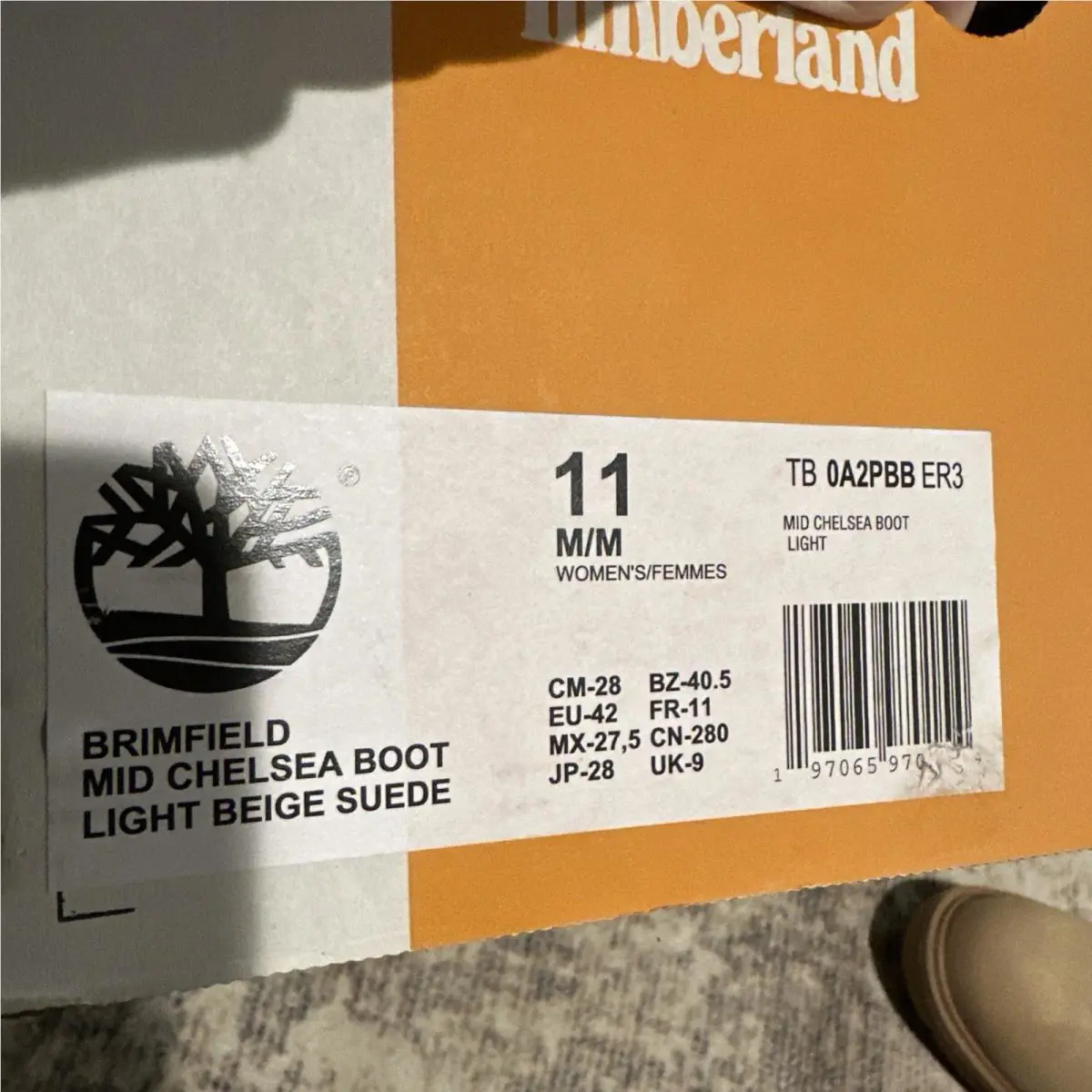 Timberland shoes - BRIMFIELD - BRIMFIELD - Beige (UPC: 197065970154) 2