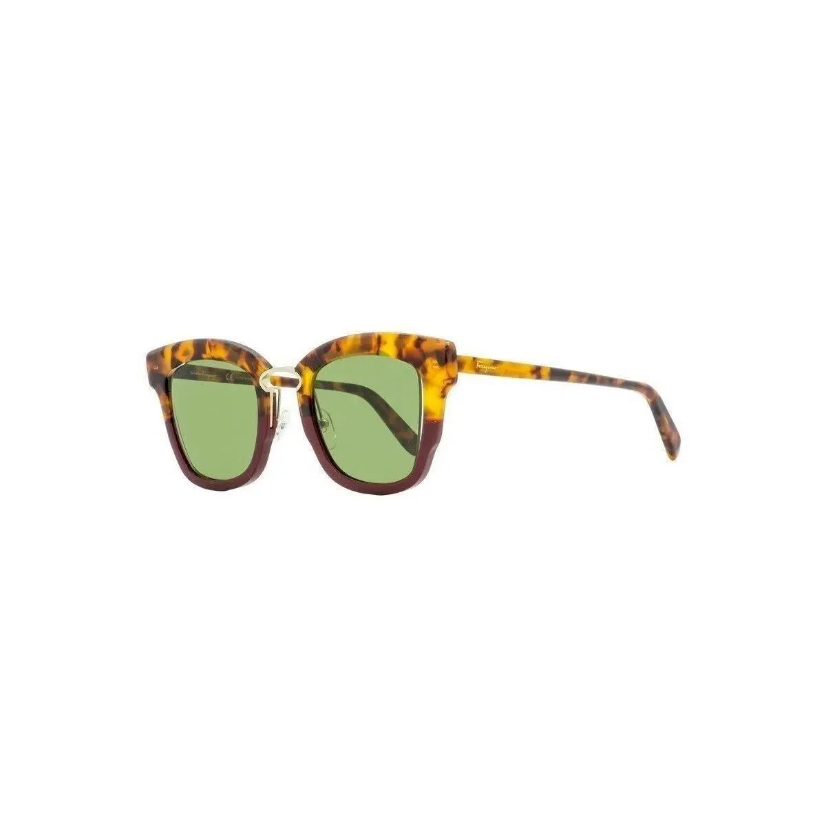 Salvatore Ferragamo SF886S-207-48 Sunglasses Size 54mm 140mm 17mm Havana 886895
