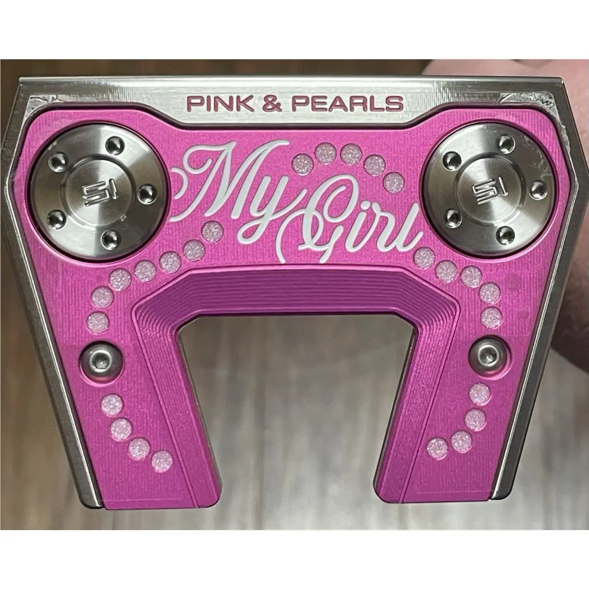 Scotty Cameron  - 2025 My Girl - Limited Release - Pink, Lie Angle: Black 8