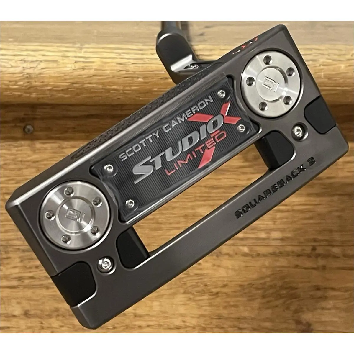 Scotty Cameron  - Studio Xperimental Limited Squareback 2 - Black, Lie Angle: Black 4
