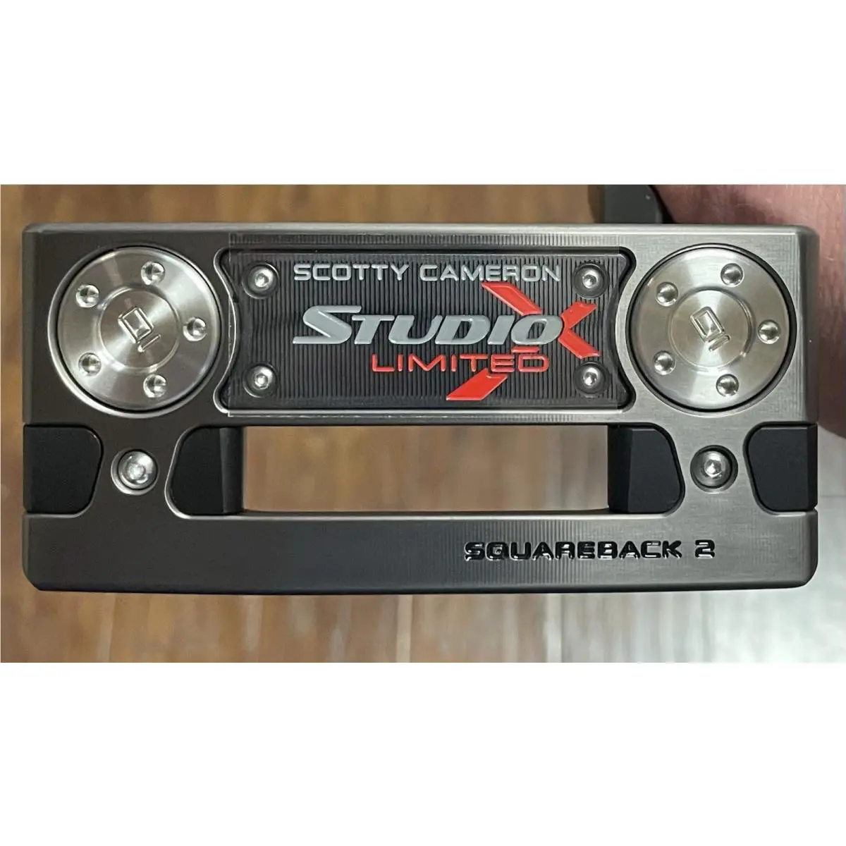 Scotty Cameron  - Studio Xperimental Limited Squareback 2 - Black, Lie Angle: Black 7