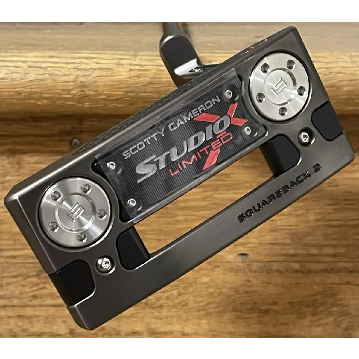 Scotty Cameron  - Studio Xperimental Limited Squareback 2 - Black, Lie Angle: Black 4