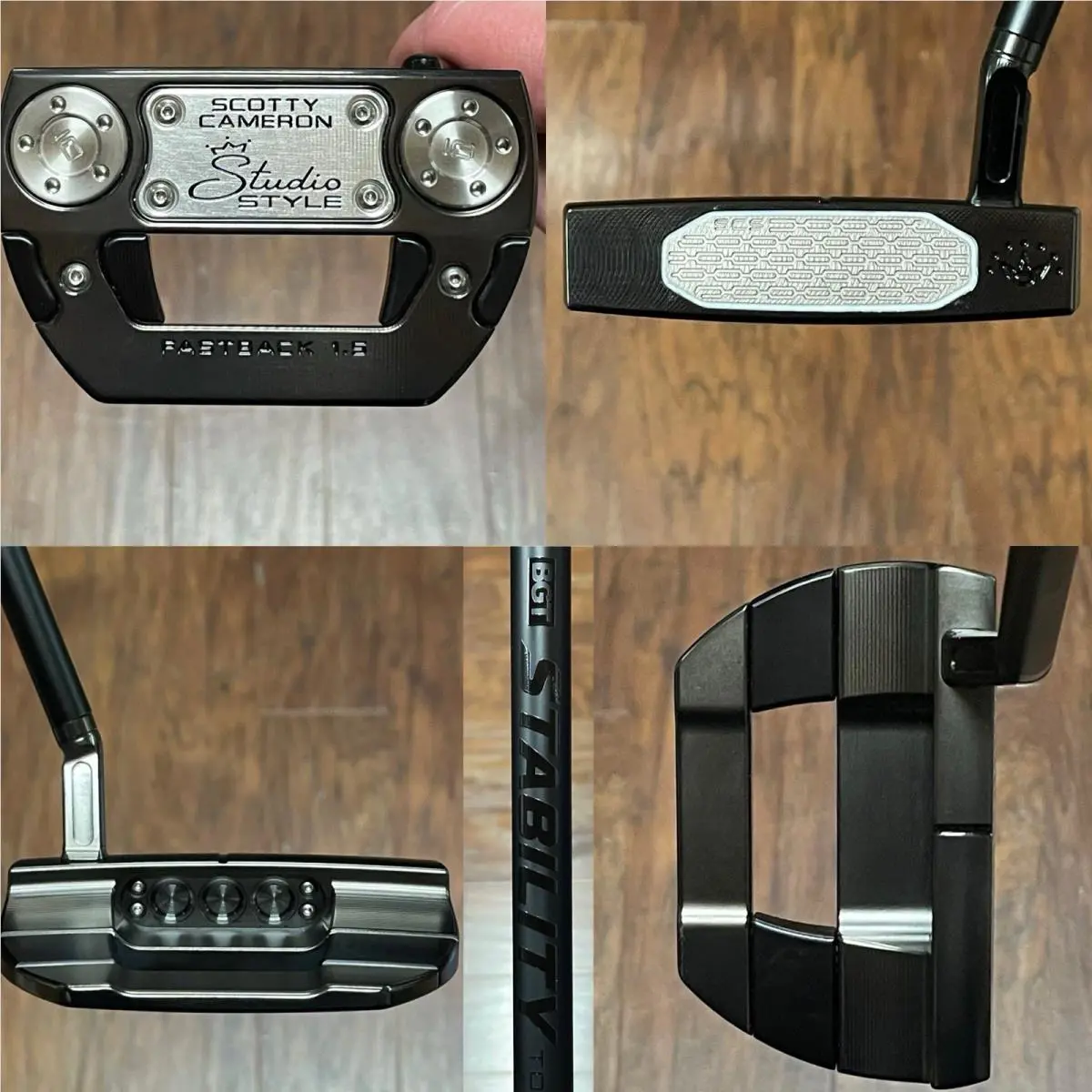 Scotty Cameron Studio Style Fastback 1.5 Putter W/ Stability Shaft - - Dlc